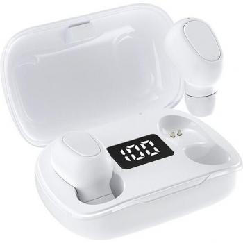 Auriculares TWS Mini L21 Pro, inalámbricos Bluetooth, deportivos, resistentes al agua, sonido estéreo envolvente, compatibles con todos los smartphones