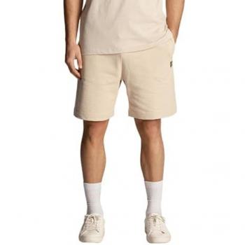 Lyle & Scott Men's Slub Shorts - Tan, Grey, Cove - Sizes 33/32/32, Medium