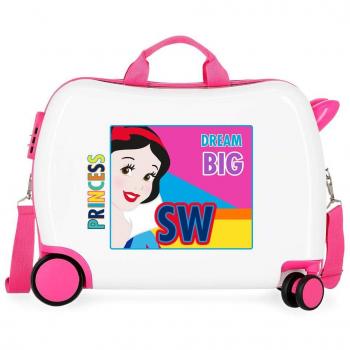 Disney Princesas Maleta Infantil Multicolor 50x38x20 cms Rígida ABS Cierre combinación 34L 2,1Kgs 4 Ruedas Equipaje de Mano