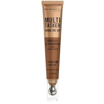 Rimmel Multi-Tasker Wake Me Up Foundation and Concealer 20ml - Warm Coconut Shade