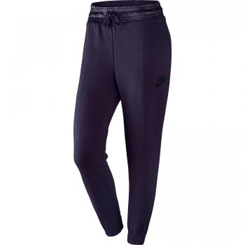 Nike W Nsw Av15 Flc - Pantalón para mujer, color morado, talla XL