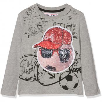 Desigual Ts_gael, Camisa Manga Larga para Niños, Gris
