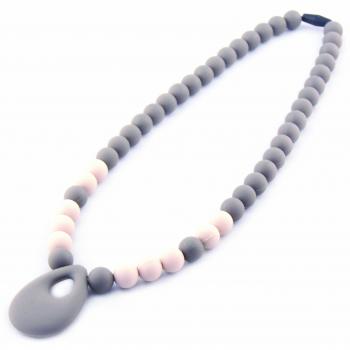 Koo-di - mordedor collar pendiente, bebé, marrón