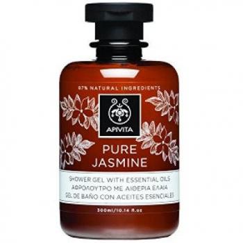 Apivita PURE JASMIN Shower Gel With Essential Oils with jasmine
