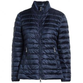 Blue Polyamide Down Jacket & Coat - IT42|M, Female, Size: M
