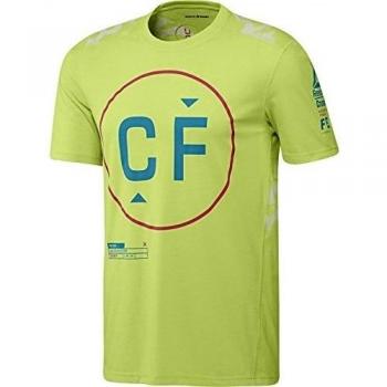 Reebok Rcf Burnout Tee Camiseta, Hombre, Verde