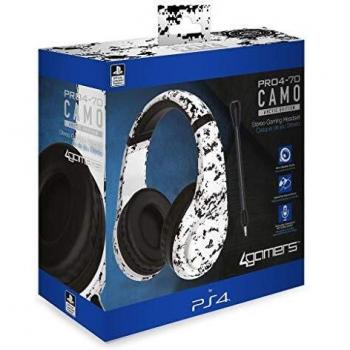 4 Gamers - PRO4-70 Artic Camo Auricular Gaming, Licenciado