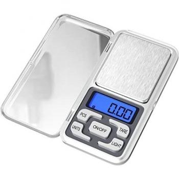 Newaner Bascula Precision Digital Profesional, 0.01g-500g, Mini Balanza Cocina Multifunción con Pantalla