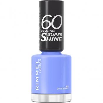 Rimmel 60 Seconds Super Shine Nail Polish Shade 856 Blue Breeze 8 ml