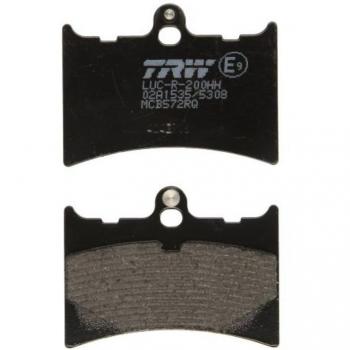 Juego de pastillas de freno TRW Lucas Racing MCB572RQ, sin homologación para uso en carretera
