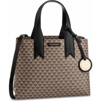 Armani Donna Shopping Frida con Logo Beige Mod. ARMY3D153 YFG5A
