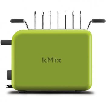 Kenwood kMix TTM020.GR - Tostador, 220 x 150 x 165 mm, dos ranuras cortas, color verde