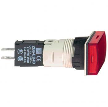 Schneider elec pic - mss 45 01 - Piloto luminoso rectangular rojo