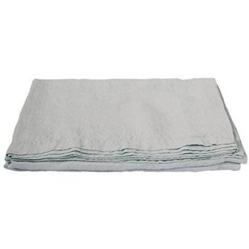 LinenMe 170 x 250 cm usado mantel de lino, Ice Blue