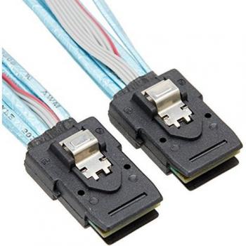 Cable interno MiniSAS a MiniSAS Supermicro CBL-0281L, 75 cm