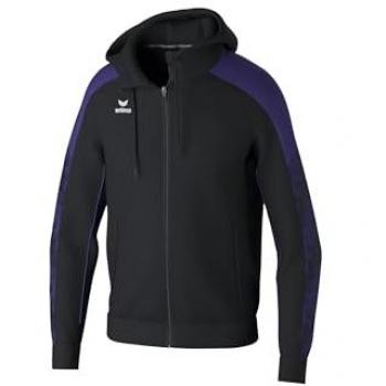 Erima Evo Star Men's Hooded Training Jacket Black/Ultra Violet 3XL