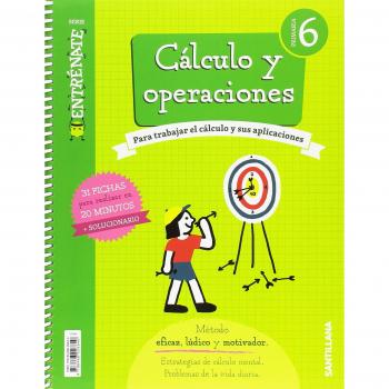 CUADERNO CALCULO SERIE ENTRENATE 6 PRIMARIA - 9788468026640