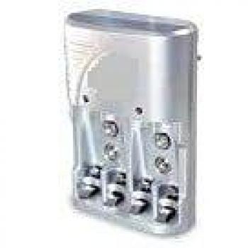 GSC Cargador para Pilas Recargables AAA/AA 9V 9000137