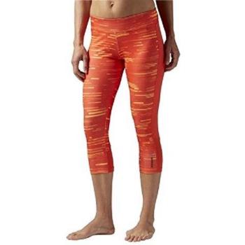 Reebok Wor Urbeam Pantalón Capri, Mujer, Naranja