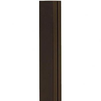 Intermas M283919 - Poste panel mosaic antracita alupost 2 15