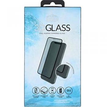 EIGER - Protector de Pantalla 3D para iPhone 11, Color Negro y Transparente