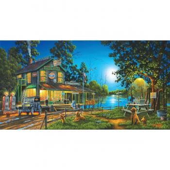 Rompecabezas Dixie Hollow General Store de 1000 piezas - Geno Peoples