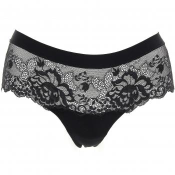 Braguita Janira GRETA estilo brasileño con efecto tanga 1031472 para mujer - Negro - Talla M