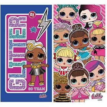 L.O.L. 2200004057 - Toalla 70X140 LOL, Rosa, 70 x 0,5 x 140