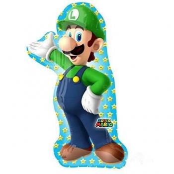Amscan International – Globo en forma de 3483701 Luigi , color/modelo surtido