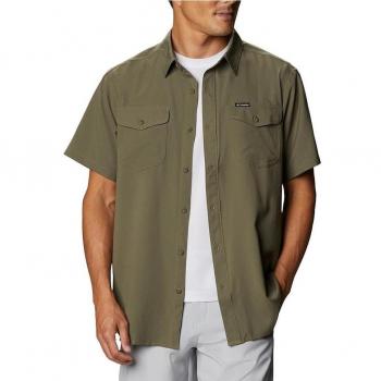 Camisa Columbia Utilizer™ II Solid Short Sleeve Hombre Verde