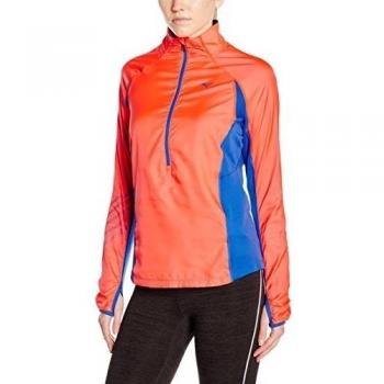 Mizuno Run Bt Premium Wind Wos Chaqueta Fiery Coral Rojo/Dazzling Blue, M