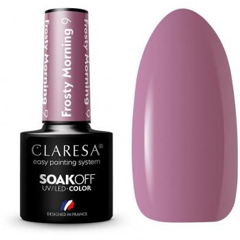 Esmalte semipermanente Soak off Claresa - Tono 09: Frosty Morning, 5 g, UV/LED
