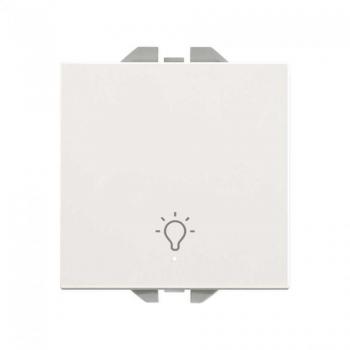 Pulsador Simon 270 grabado Luz Luminoso 10A