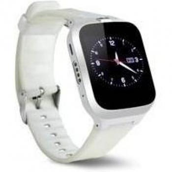 Swisspro 280110 - Reloj inteligente con Bluetooth 4.0, pulsometro, color blanco