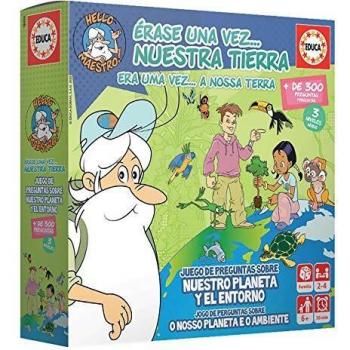 Educa - Érase Una Vez…Nuestra Tierra Juego de Mesa Educativo, Multicolor