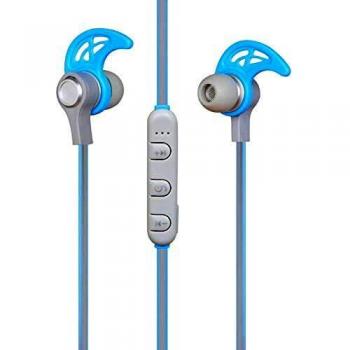 ICAROTECH - Auriculares Bluetooth Deportivos. Casco Mini Inalámbrico Estéreo. Auriculares Deportivos Bluetooth 4.1 para iOS, Android, iPad. Manos Libres para Correr. Color Azul