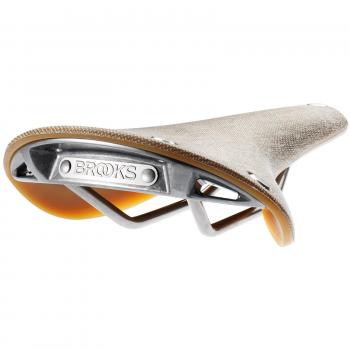 Brooks BR200.NAT - Sillín de bicicleta urbana, color beige