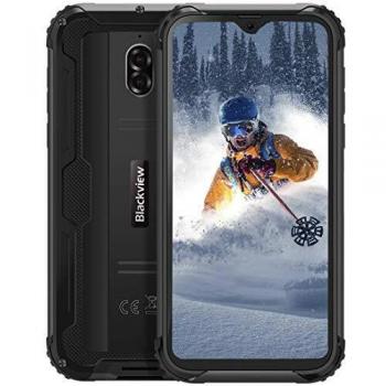 Blackview BV5900, Móvil Resistente IP68 Impermeable Robusto 5.7 Inch, 3GB/32GB, 5580mAh Batería, Android 9.0 SIM Doble Smartphone, 13MP+5MP Cámaras, NFC/Face ID/GPS/GLONASS - Negro