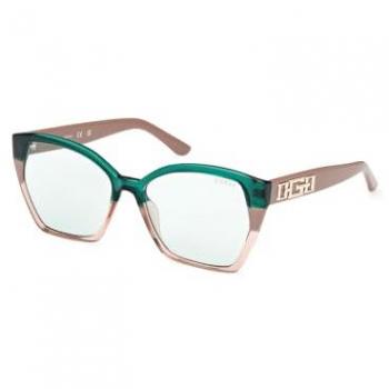 Guess GU7912 Women's Sunglasses - Beige/Green, One Size