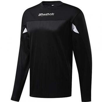 Reebok Myt LS Jersey Camiseta, Hombre, Negro, 2XL
