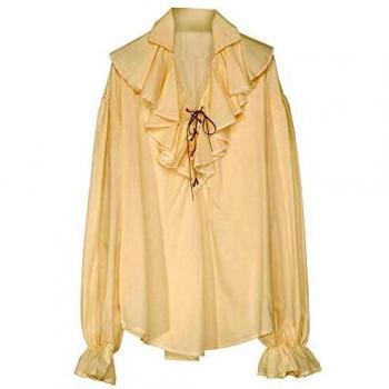Pirate Shirt Beige. Size: M/L