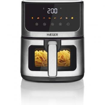 Freidora Digital sin Aceite HAEGER Magic Window - 4,7 L, 8 Programas, Pantalla digital, 1200W