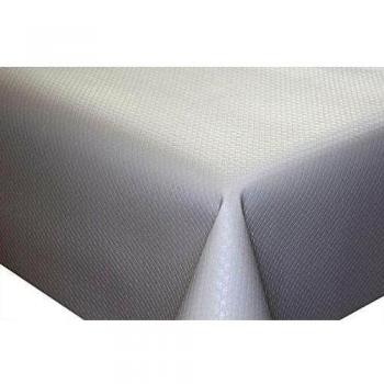Profoam MCPTA5222F140 - Mantel, protector de mesa grabado y antideslizante, color blanco