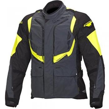 Macna VOSGES NIGHT EYE CHAQUETA MOTORISTA NEGRO AMARILLO NEON S