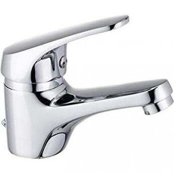 Grifo de Lavabo Monomando Ficus Cromado Serie Plus