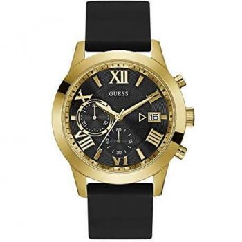 Guess Reloj Analógico para Hombre. de Cuarzo con Correa en Caucho W1055G4