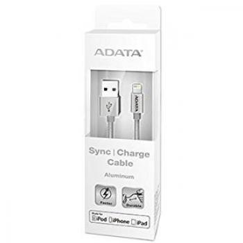 Adata 1m usb 20alightning 1m usb a lightning plata cable usb 20alightning caja