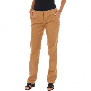 Pantalón Largo estilo Chino con Bajos Rectos 70DBF0028-G069 Mujer