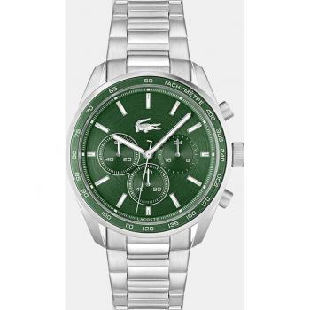 Reloj de Hombre Lacoste Vancouver 2011346 Cronógrafo de Acero con Función de Parada y Pulsera de Acero Inoxidable