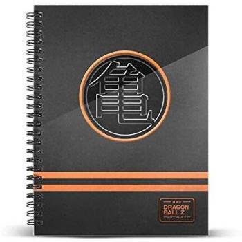 Dragon Ball Kame-Cuaderno Papel Cuadriculado DIN A4